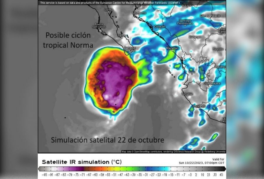 Posible ciclón tropical