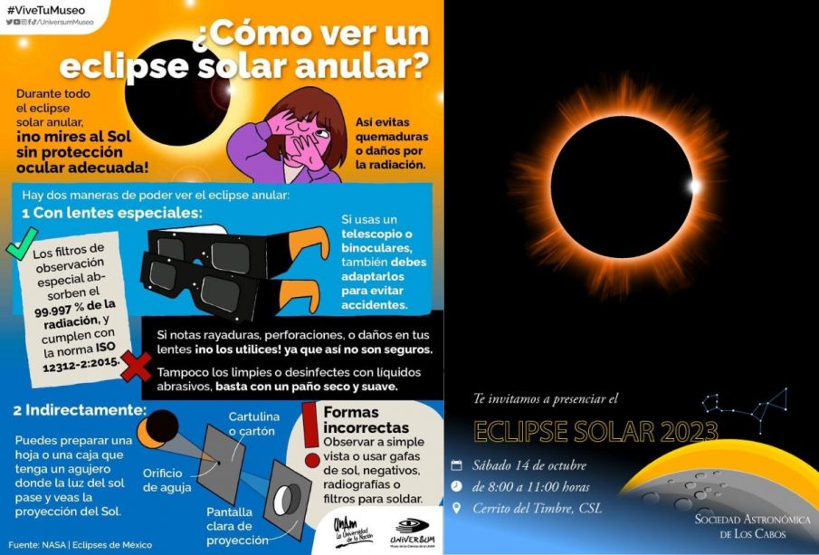 Recomendaciones para ver el Eclipse solar