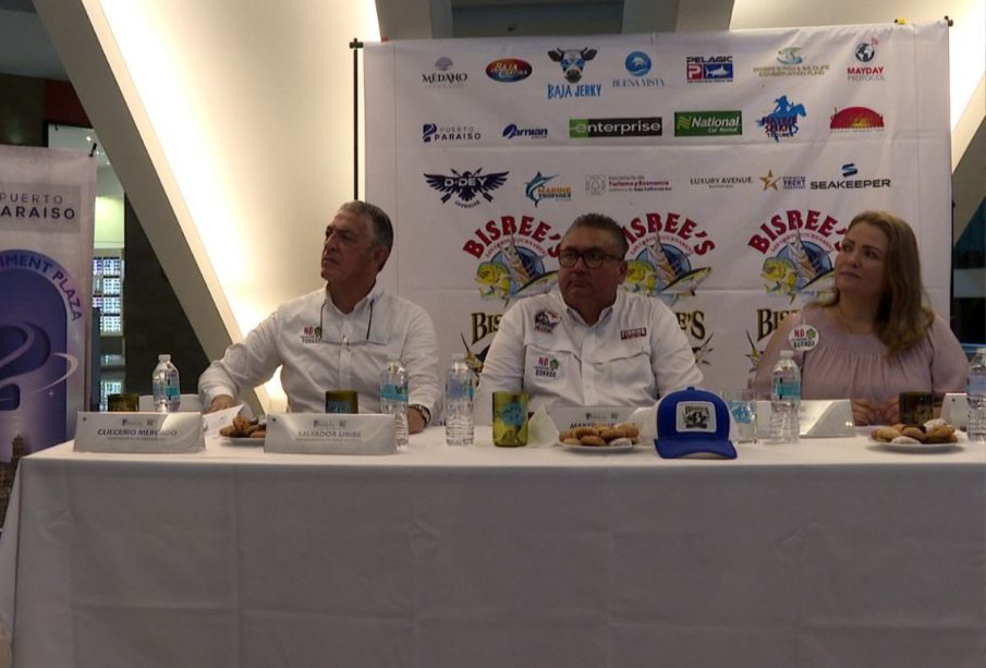 Rueda de prensa de lo torneos de pesca en Los Cabos