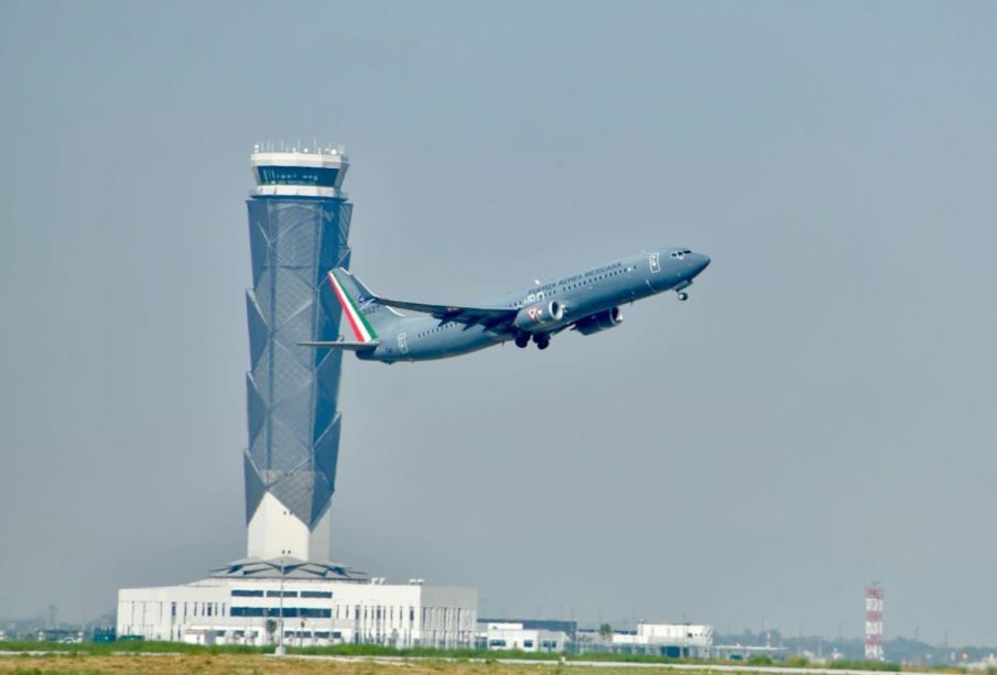 Avión de la Sedena.