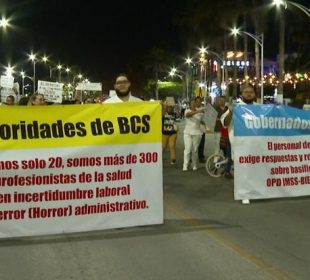 Sector salud manifestandose por incertidumbre en bases