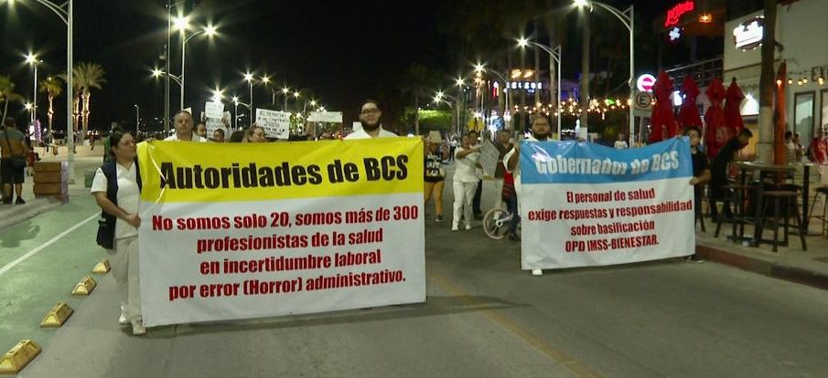 Sector salud manifestandose por incertidumbre en bases