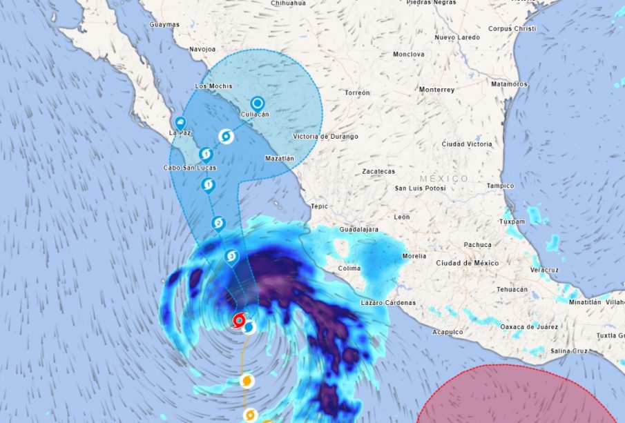 Lluvias por Norma para La Paz