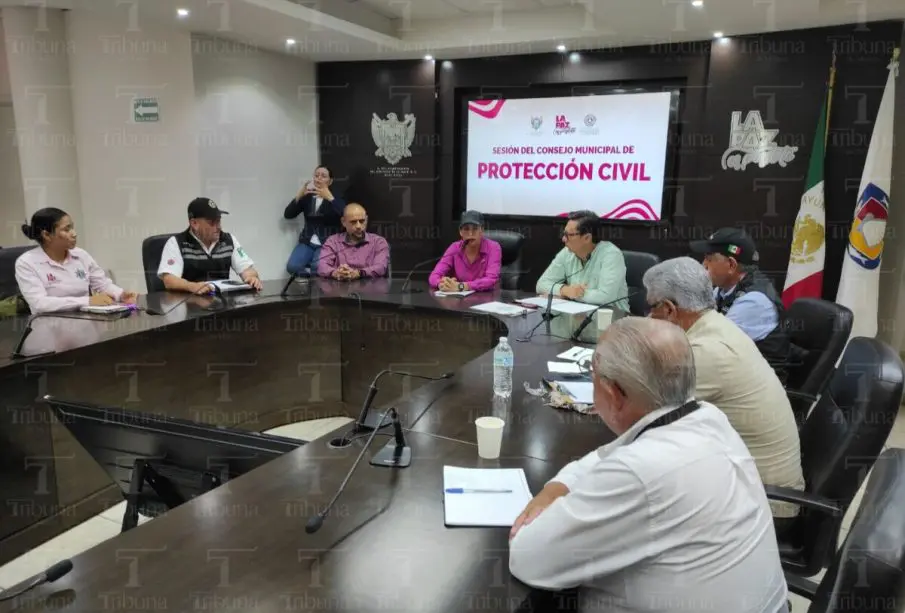 Sesión del Consejo Municipal de Protección Civil