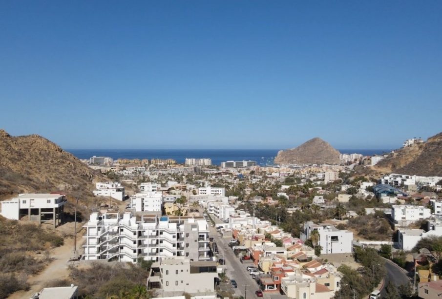 Toma panorámica de Cabo San Lucas