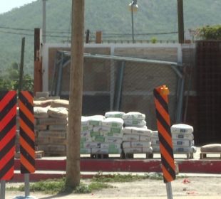 Trabajo de construcción en Los Cabos