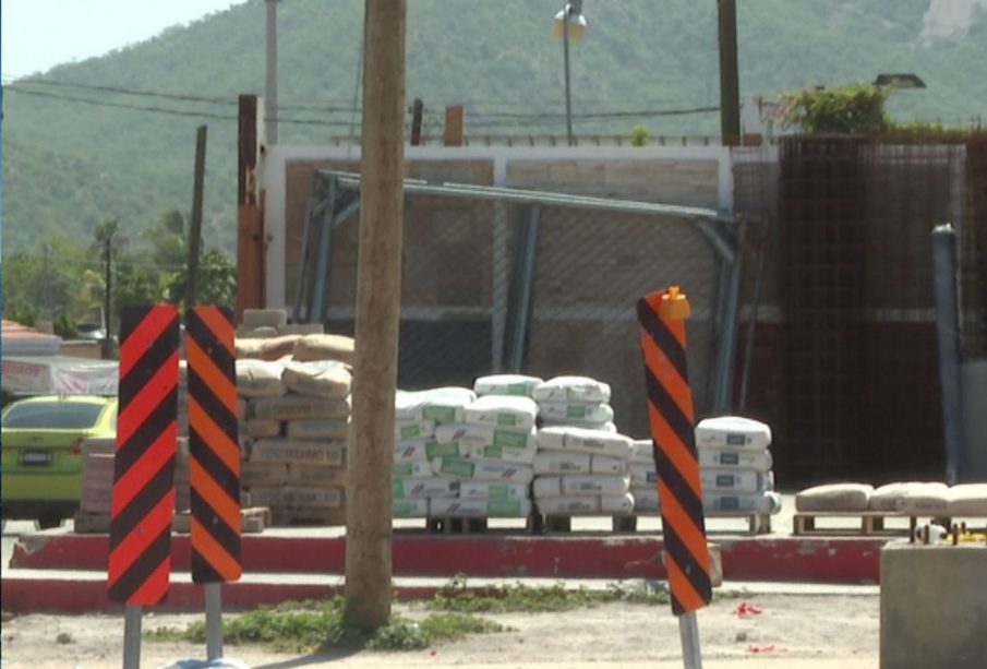 Trabajo de construcción en Los Cabos