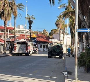 Zona turística de Cabo San Lucas después de Norma