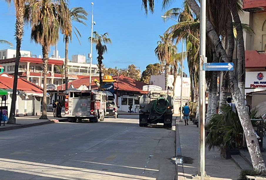 Zona turística de Cabo San Lucas después de Norma