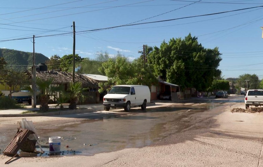 Calle en mal estado