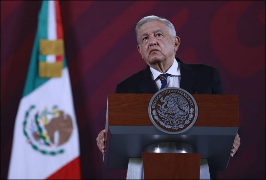 AMLO en la mañanera.