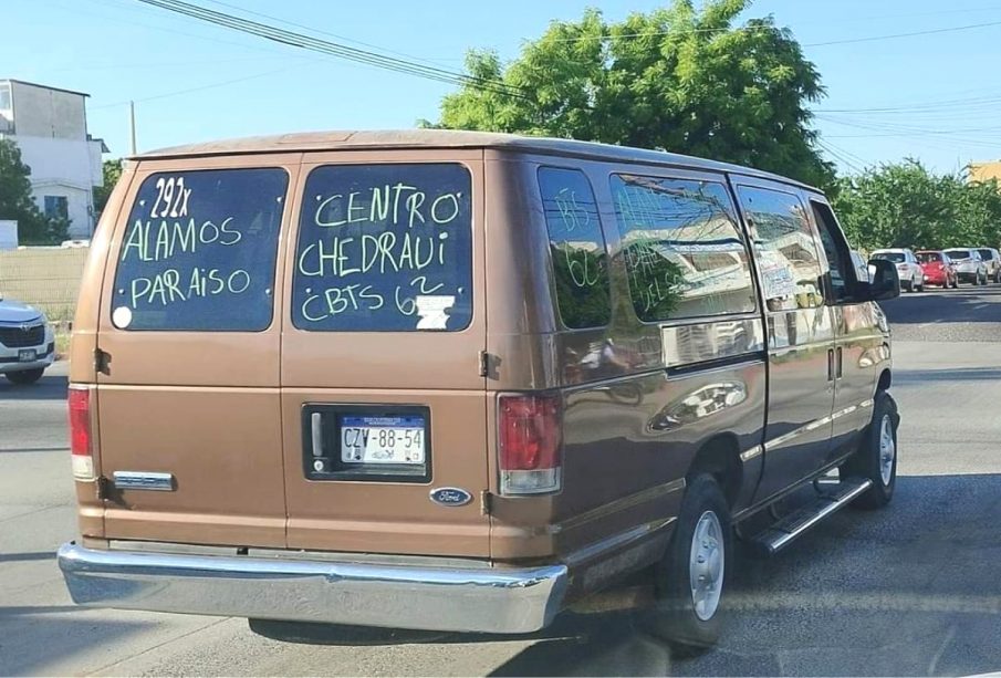 Camioneta de transporte público