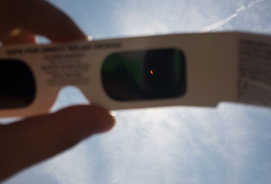 Lentes para eclipse solar.