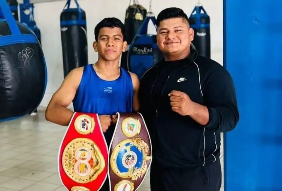 Boxeador Fidel Sánchez