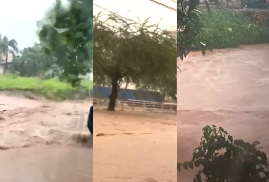 Arroyos crecidos y vialidades inundadas en Vallarta