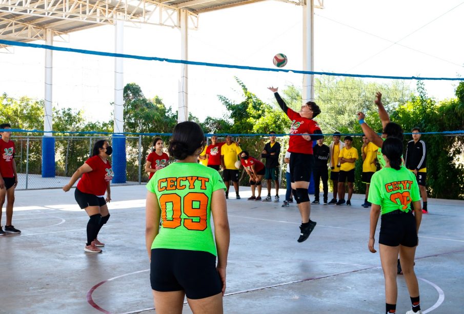 Juego de voleibol