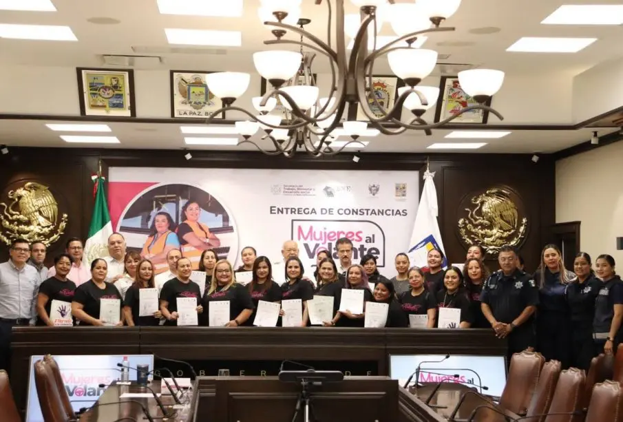 Graduación de "Mujeres al volante"