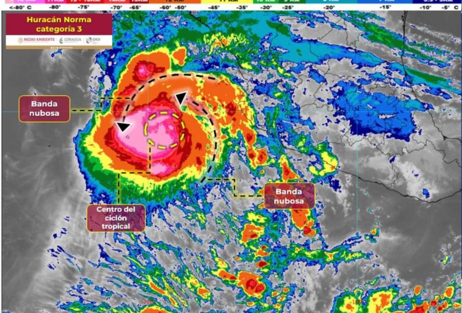 Huracán Norma.