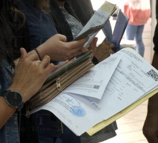 Personas con documentos de pago del predial