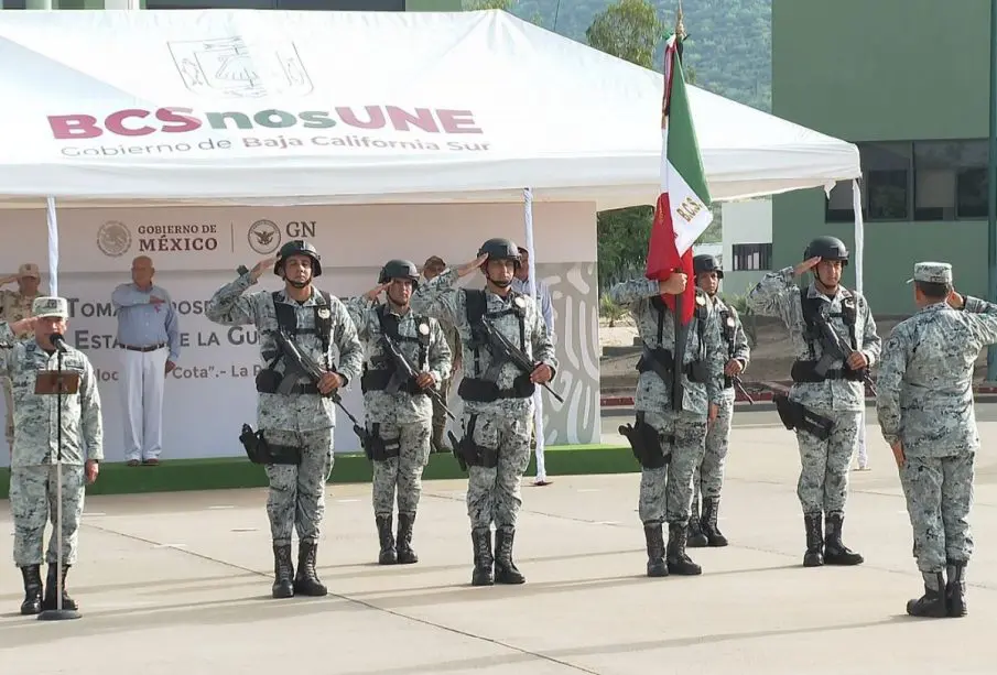 Toma de protesta de la Guardia Nacional