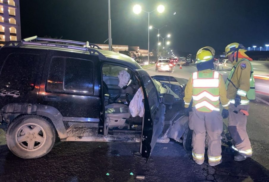 Accidente en carretera Transpeninsular