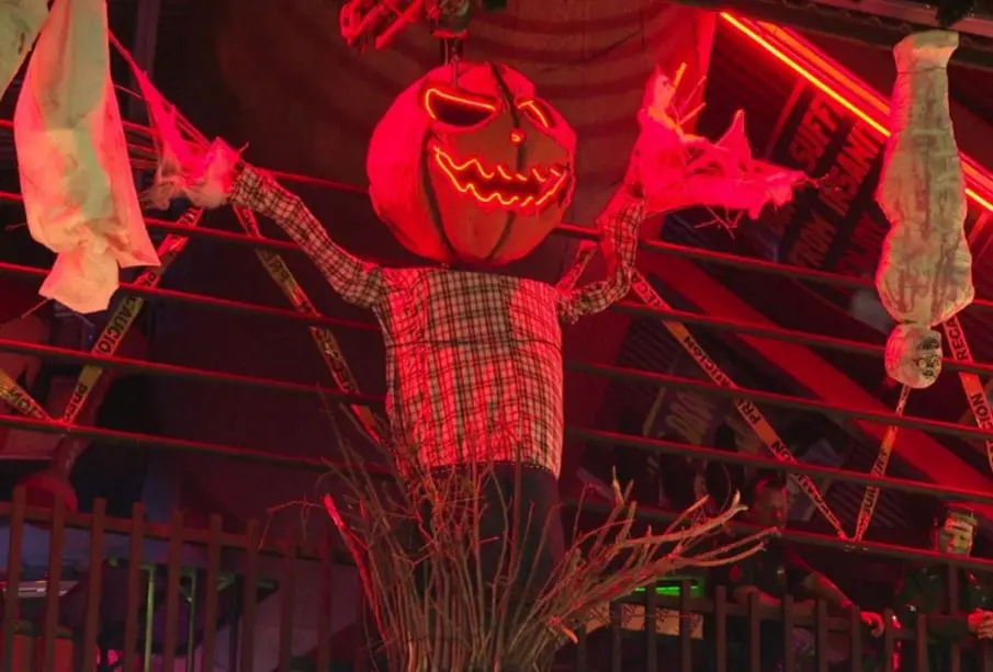Adorno de Halloween en Los Cabos