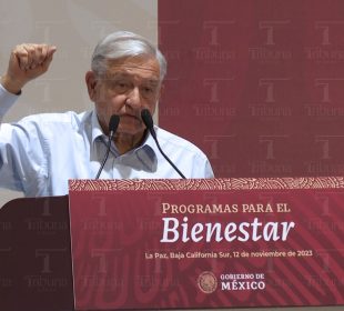 El presidente AMLO anunció apoyos