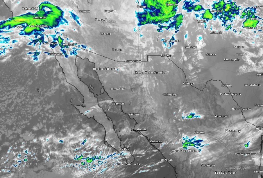 Bajas temperaturas y chubascos para Tijuana y BC