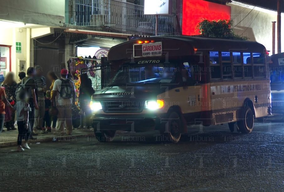 Se plantea horario nocturno para el transporte público, por parte de Canaco