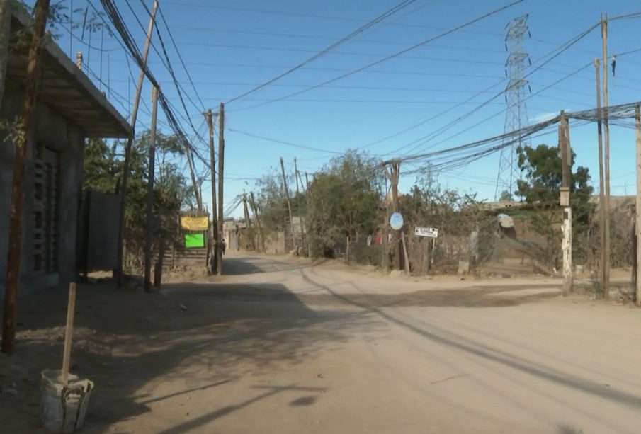 Calles sin pavimentar en Cabo San Lucas