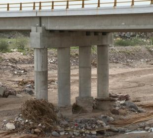 para evitar daños a los puentes, cambiarán cauce de arroyo en La Paz