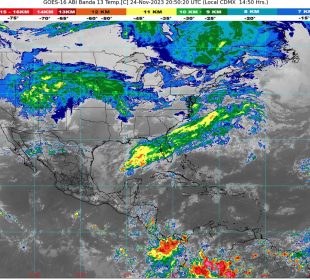 Clima en México 24 nov