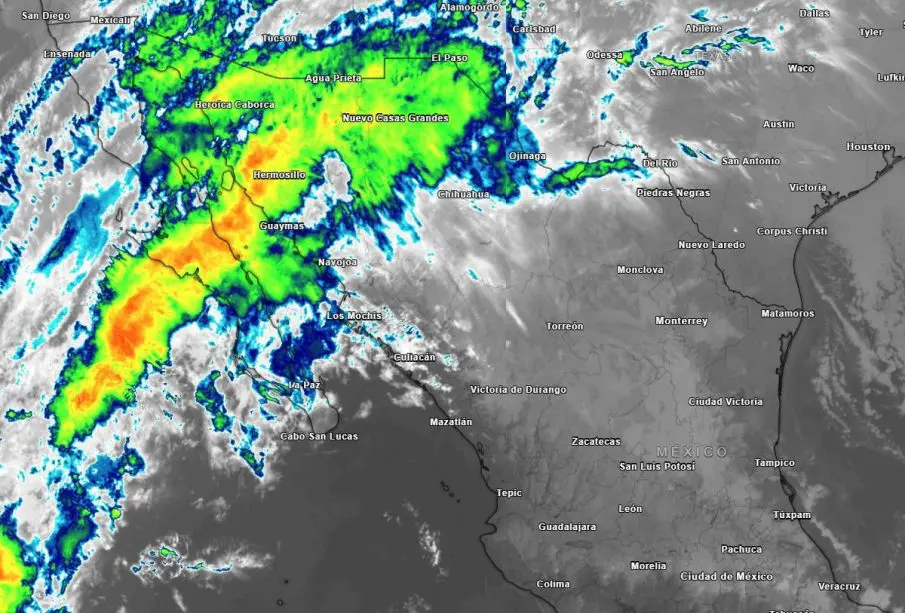 Lluvias para Tijuana y BC