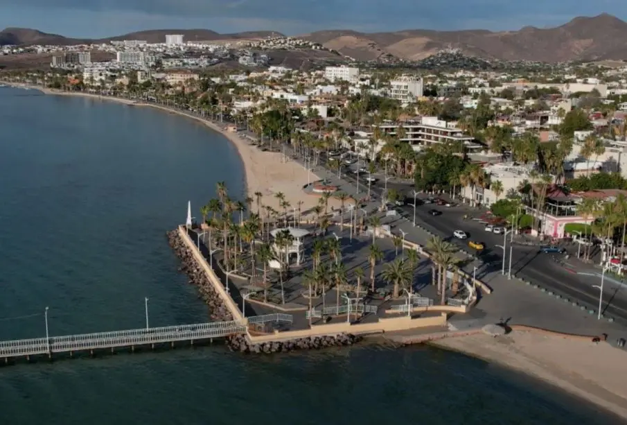 Malecón costero de La Paz