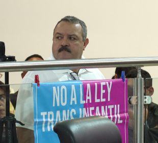 Manifestación contra la ley transinfantil