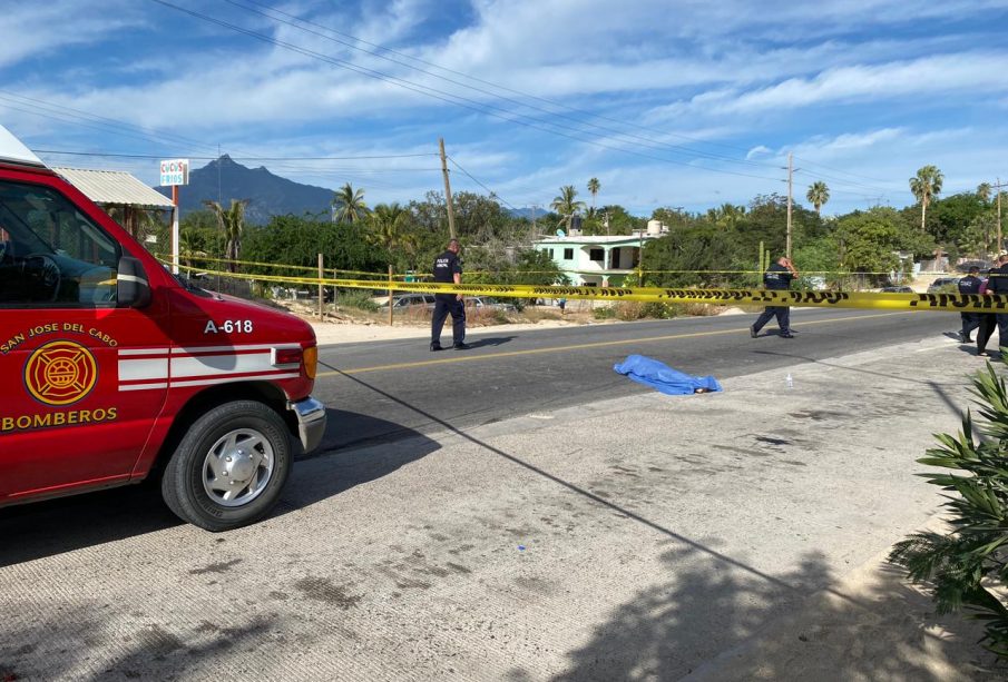 Muere hombre atropellado