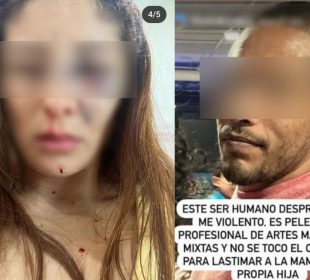 La mujer denunció a su expareja de golpista