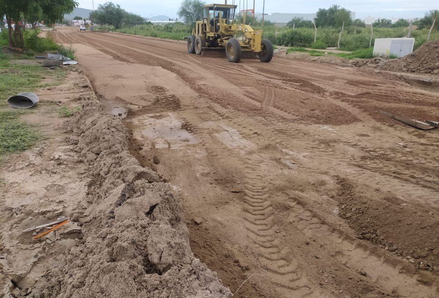 Obras de pavimentación en Pino Pallas