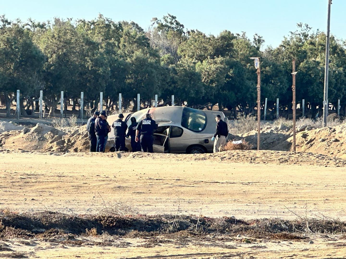 Accidente en Mulegé.