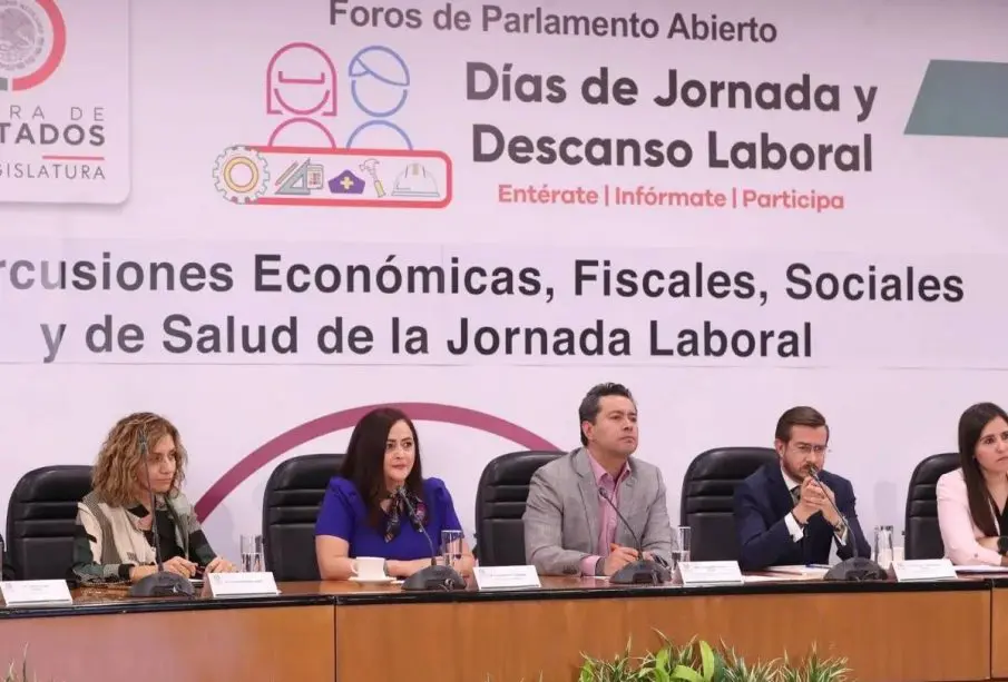 Parlamente debatiendo reducción jornada laboral