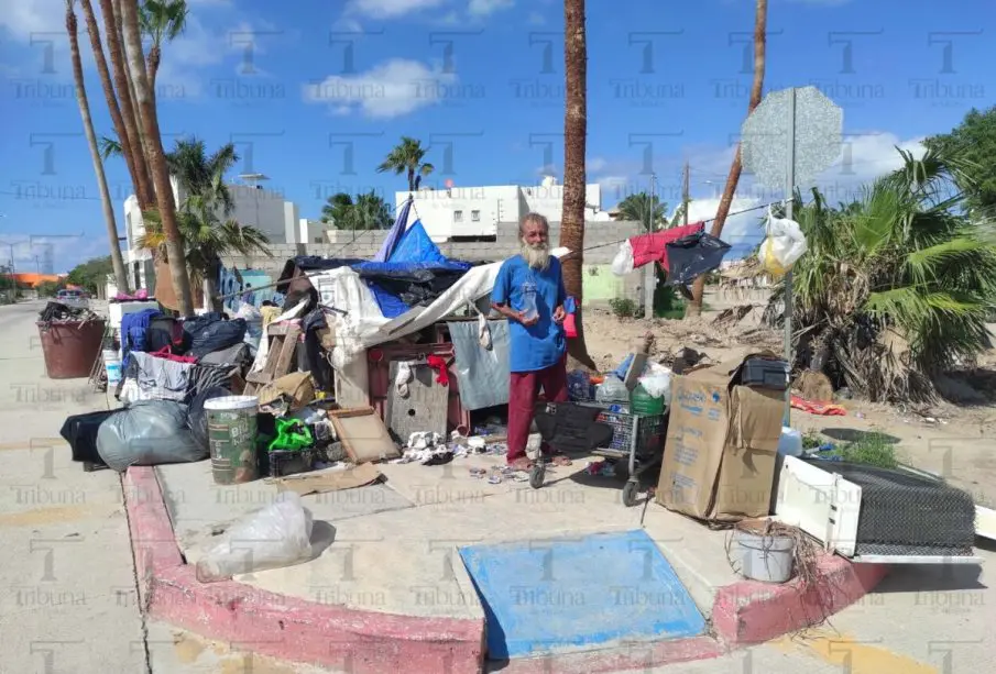Rosendo, indigente de La Paz