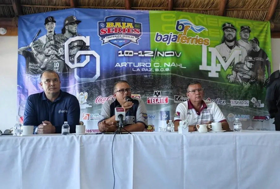 Rueda de prensa de la Liga Mexicana del Pacífico de Béisbol