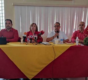 Rueda de prensa del PT