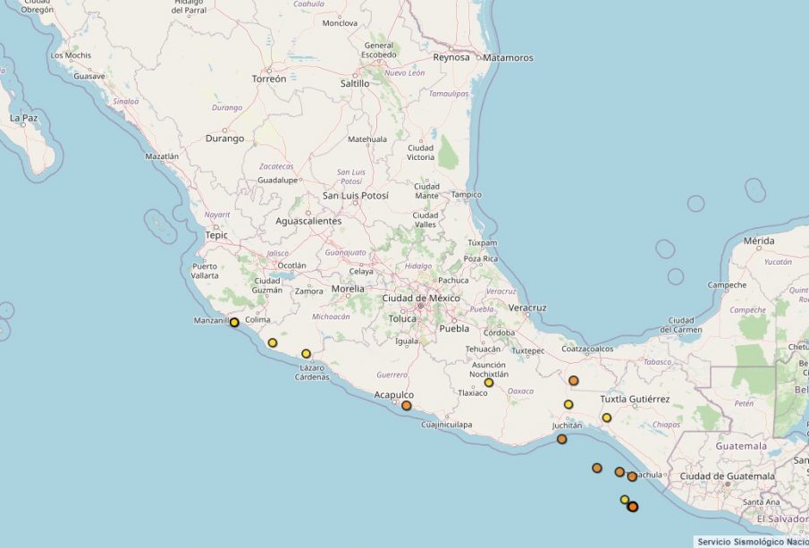 Sismos de México este domingo 19 nov