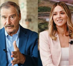 Vicente Fox y Mariana Rodríguez