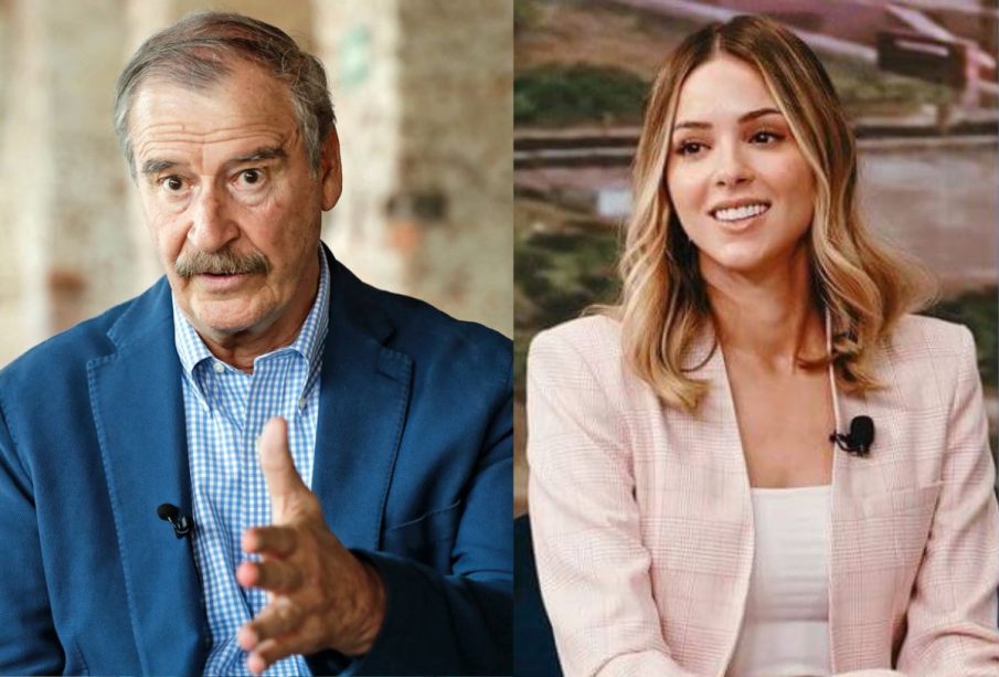 Vicente Fox y Mariana Rodríguez