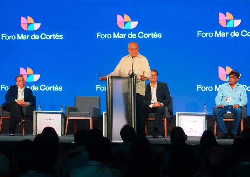 Víctor Castro en el Foro Mar de Cortés
