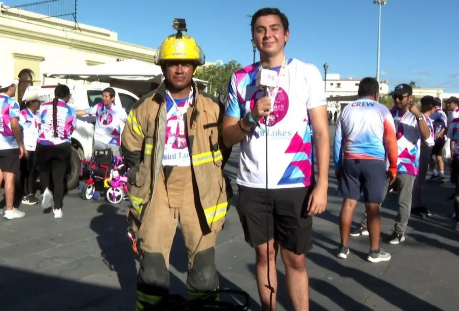 Xico Rivera, voluntario de Bomberos