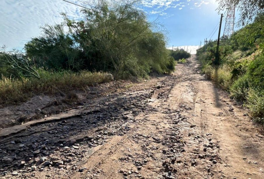 Zanjas en Colina de la Cruz