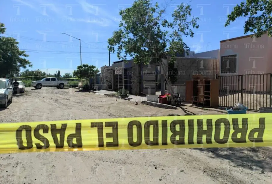 Zona acordonada en Los Cardones